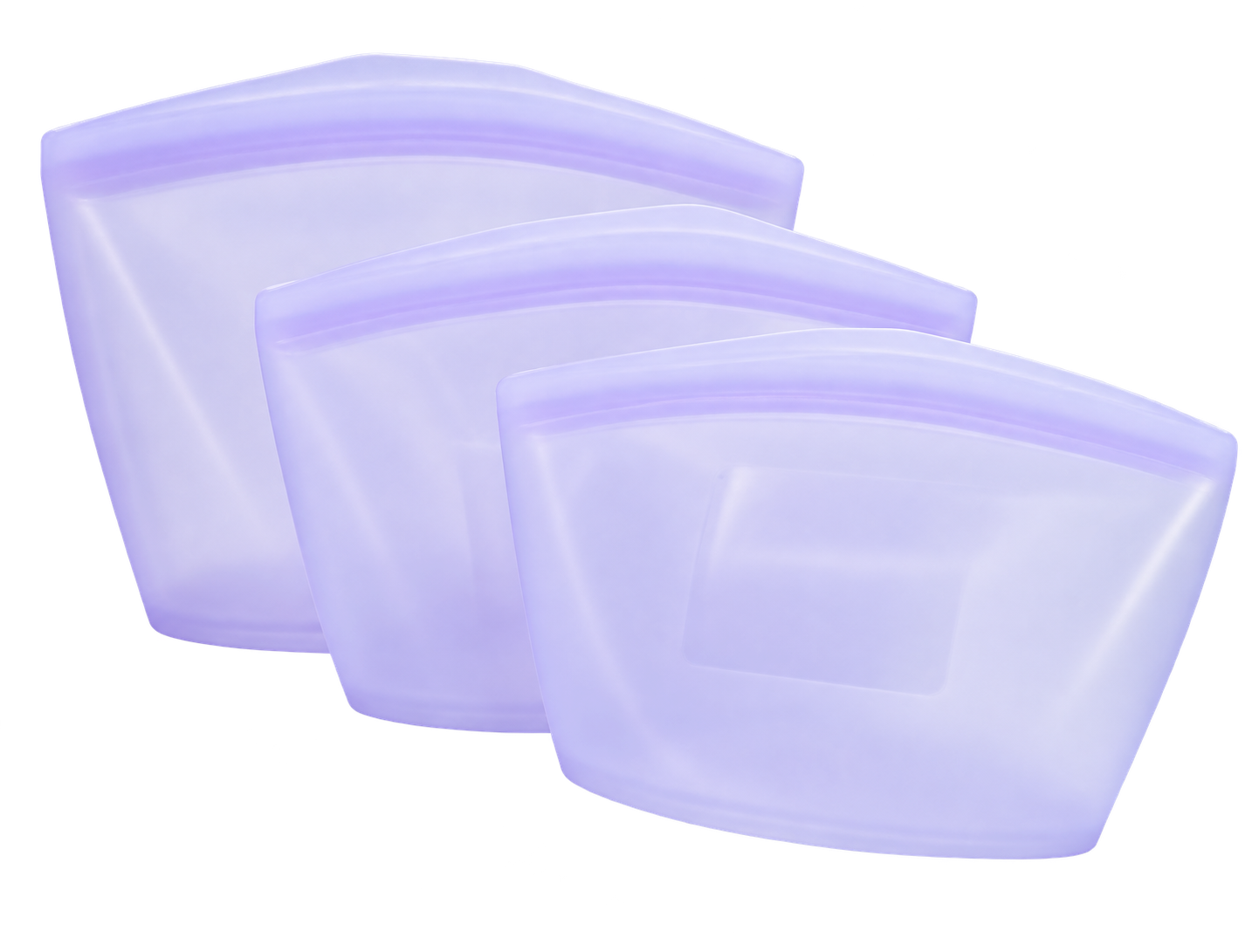Silicone Zipper Bag (3P Set)