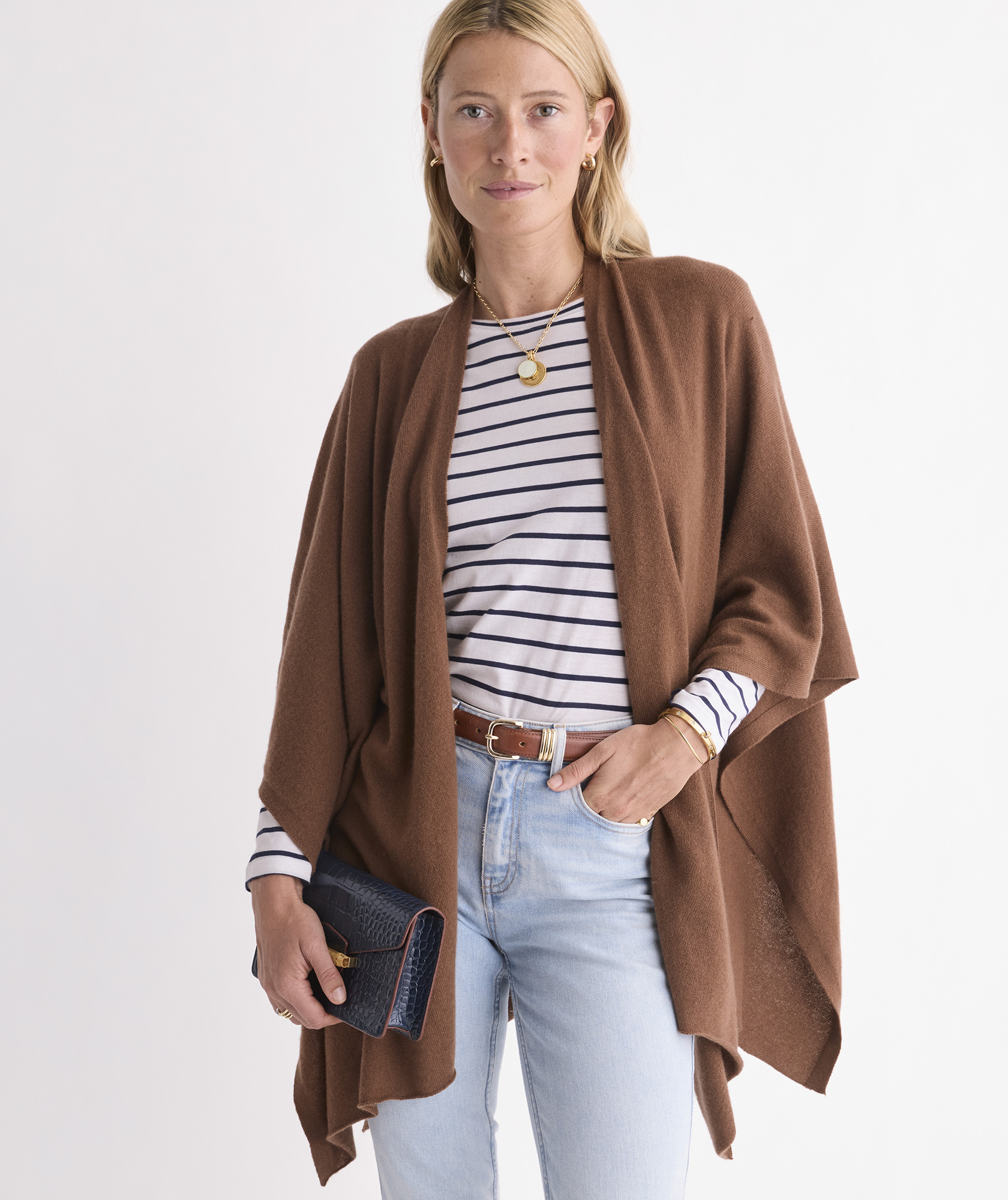 Wrap Poncho Sweater